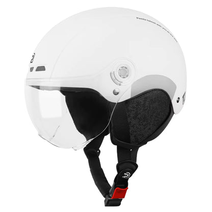 Cycling Helmet with Goggles Lens Ear Protection Reflective Sticker Bicycle Helmet MTB Road E-Bike Bike Helmet for Adult