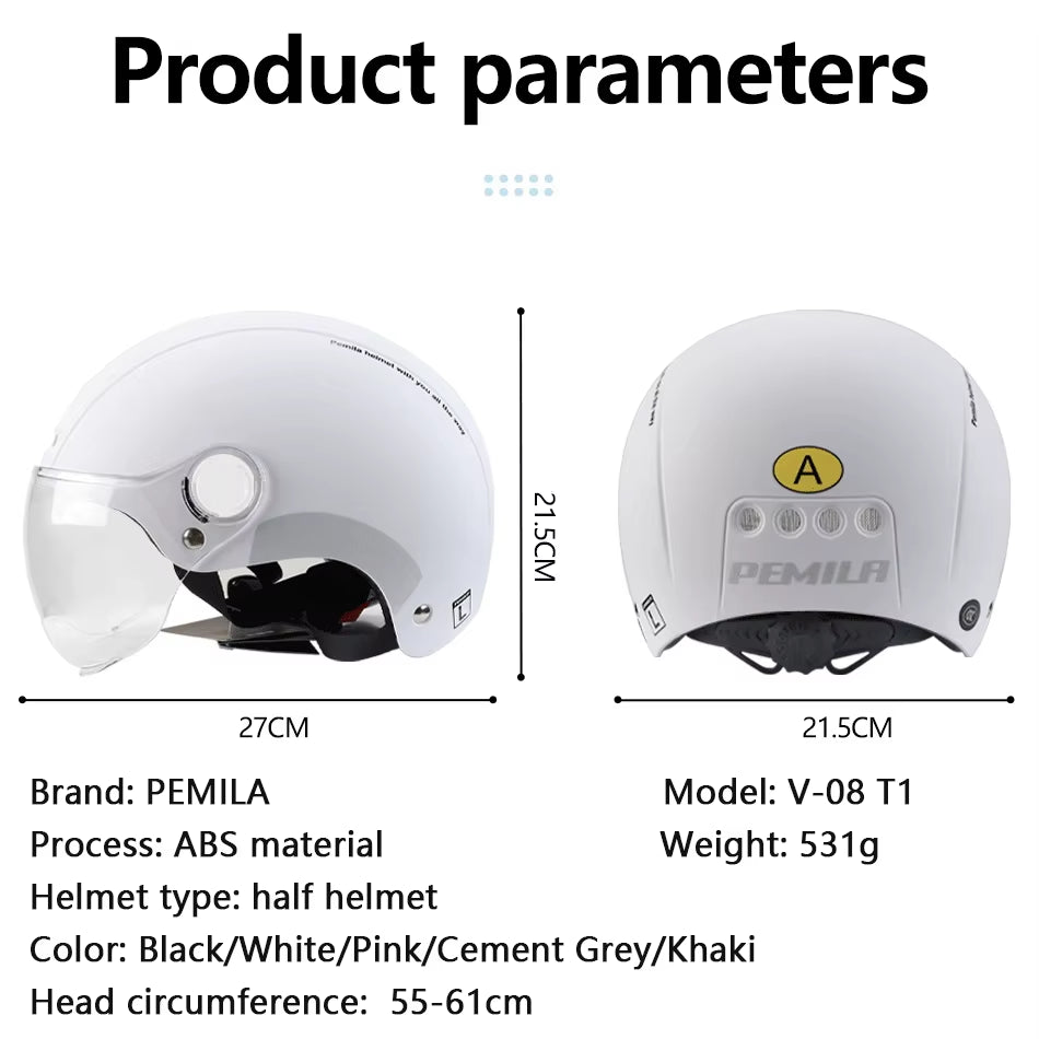 Cycling Helmet with Goggles Lens Ear Protection Reflective Sticker Bicycle Helmet MTB Road E-Bike Bike Helmet for Adult