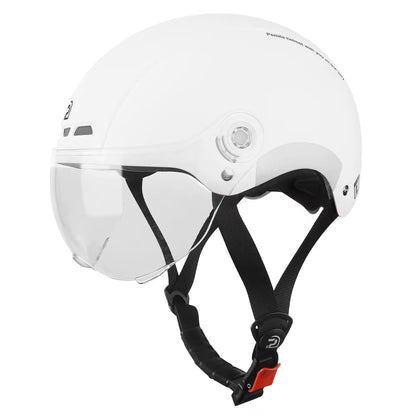 Cycling Helmet with Goggles Lens Ear Protection Reflective Sticker Bicycle Helmet MTB Road E-Bike Bike Helmet for Adult