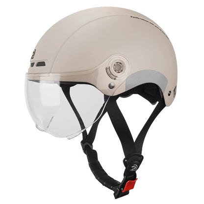 Cycling Helmet with Goggles Lens Ear Protection Reflective Sticker Bicycle Helmet MTB Road E-Bike Bike Helmet for Adult