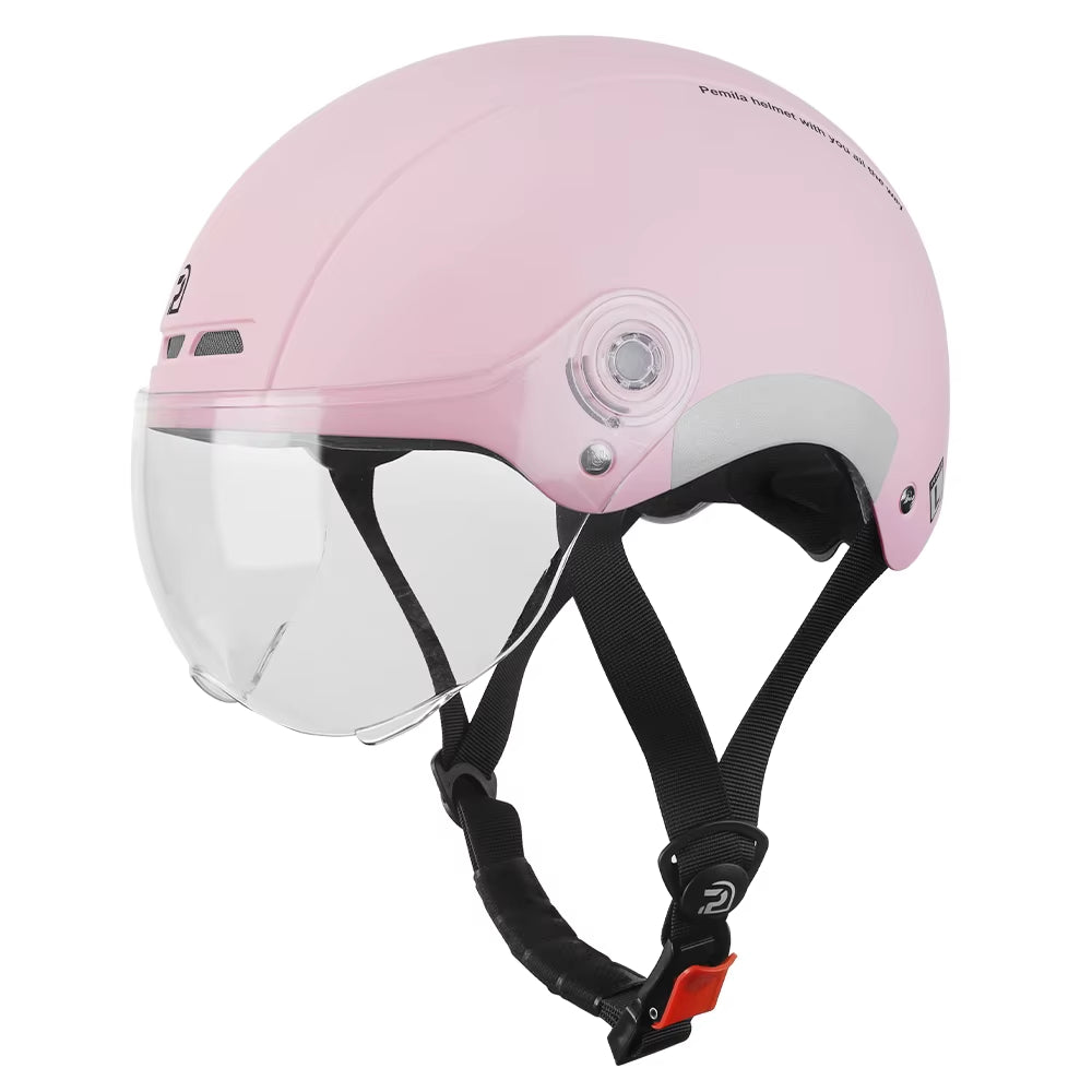 Cycling Helmet with Goggles Lens Ear Protection Reflective Sticker Bicycle Helmet MTB Road E-Bike Bike Helmet for Adult